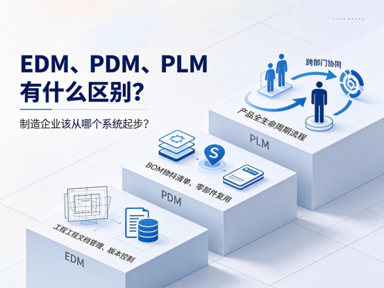EDM/PDM/PLM:制造企业应该先上哪个? EDM/PDM/PLM:制造企业应该先上哪个?