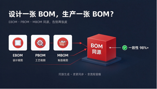 PLM系统电子电器BOM解决方案 PLM系统电子电器BOM解决方案